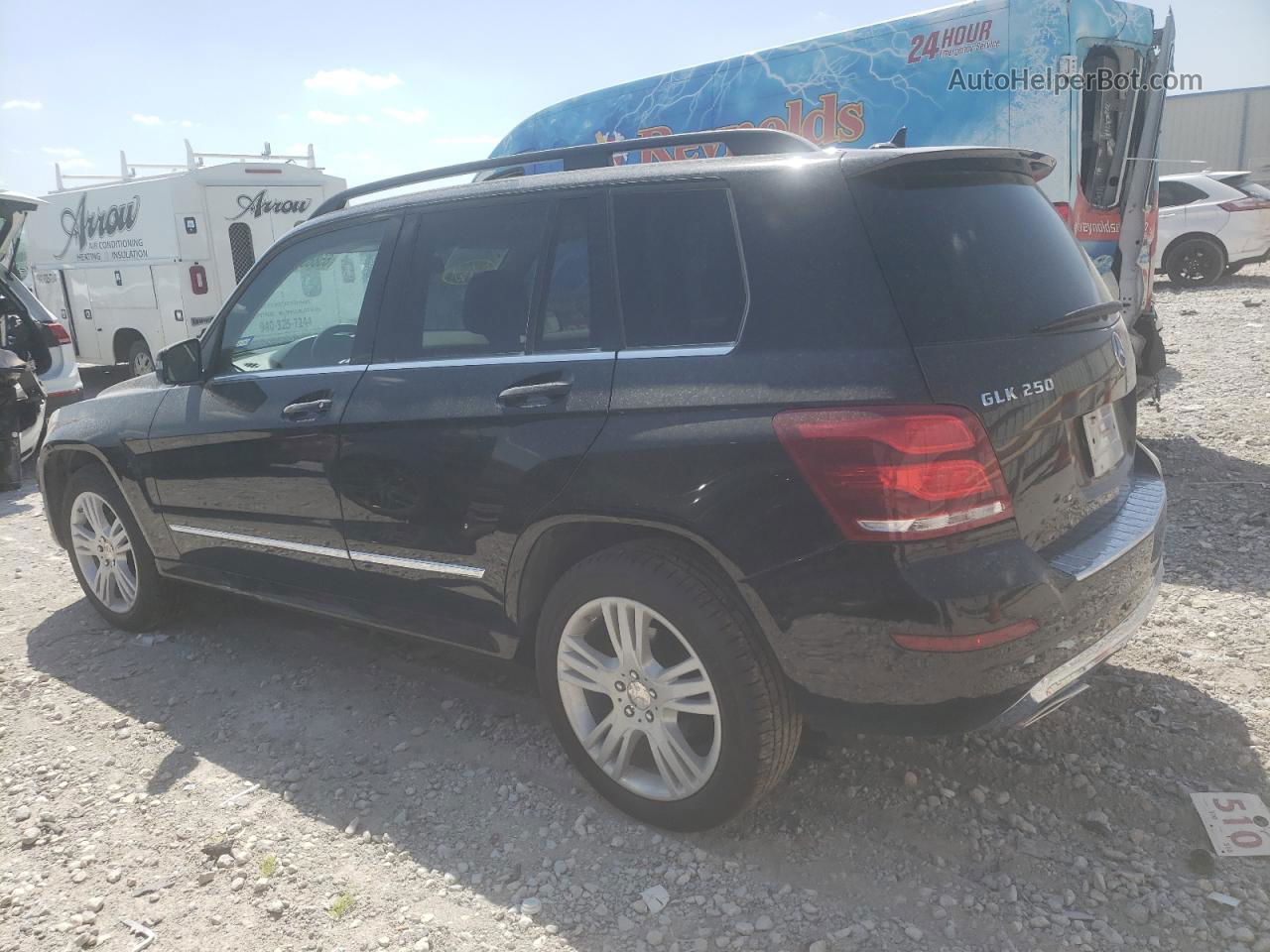 2013 Mercedes-benz Glk 250 Bluetec Black vin: WDCGG0EB7DG082207