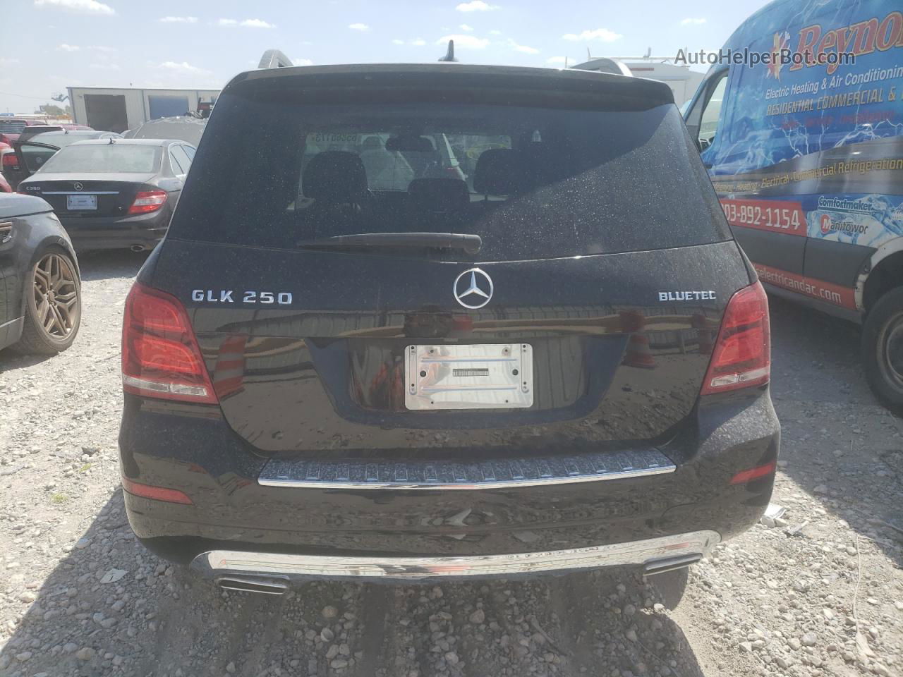 2013 Mercedes-benz Glk 250 Bluetec Black vin: WDCGG0EB7DG082207