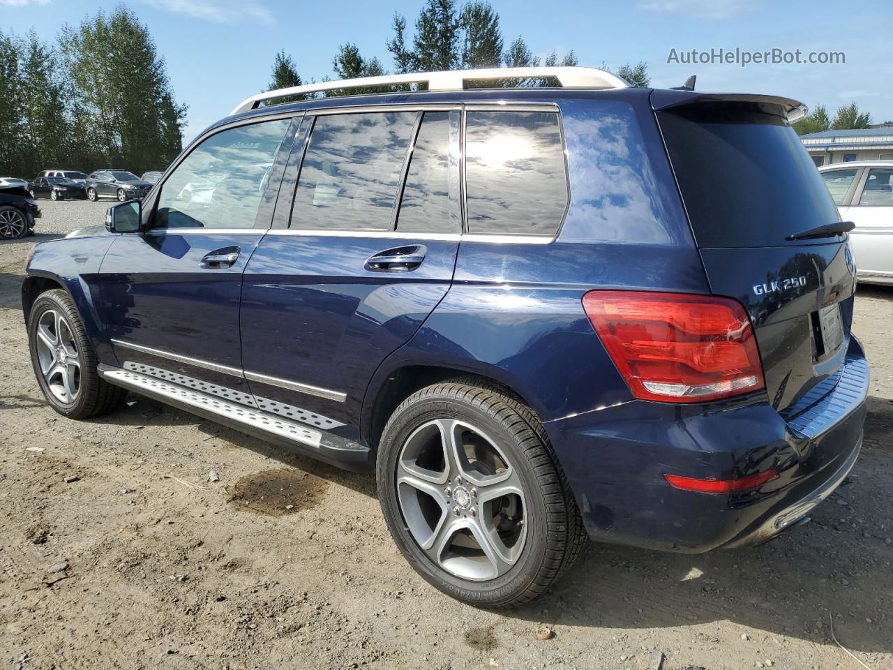 2013 Mercedes-benz Glk 250 Bluetec Синий vin: WDCGG0EB8DG094429