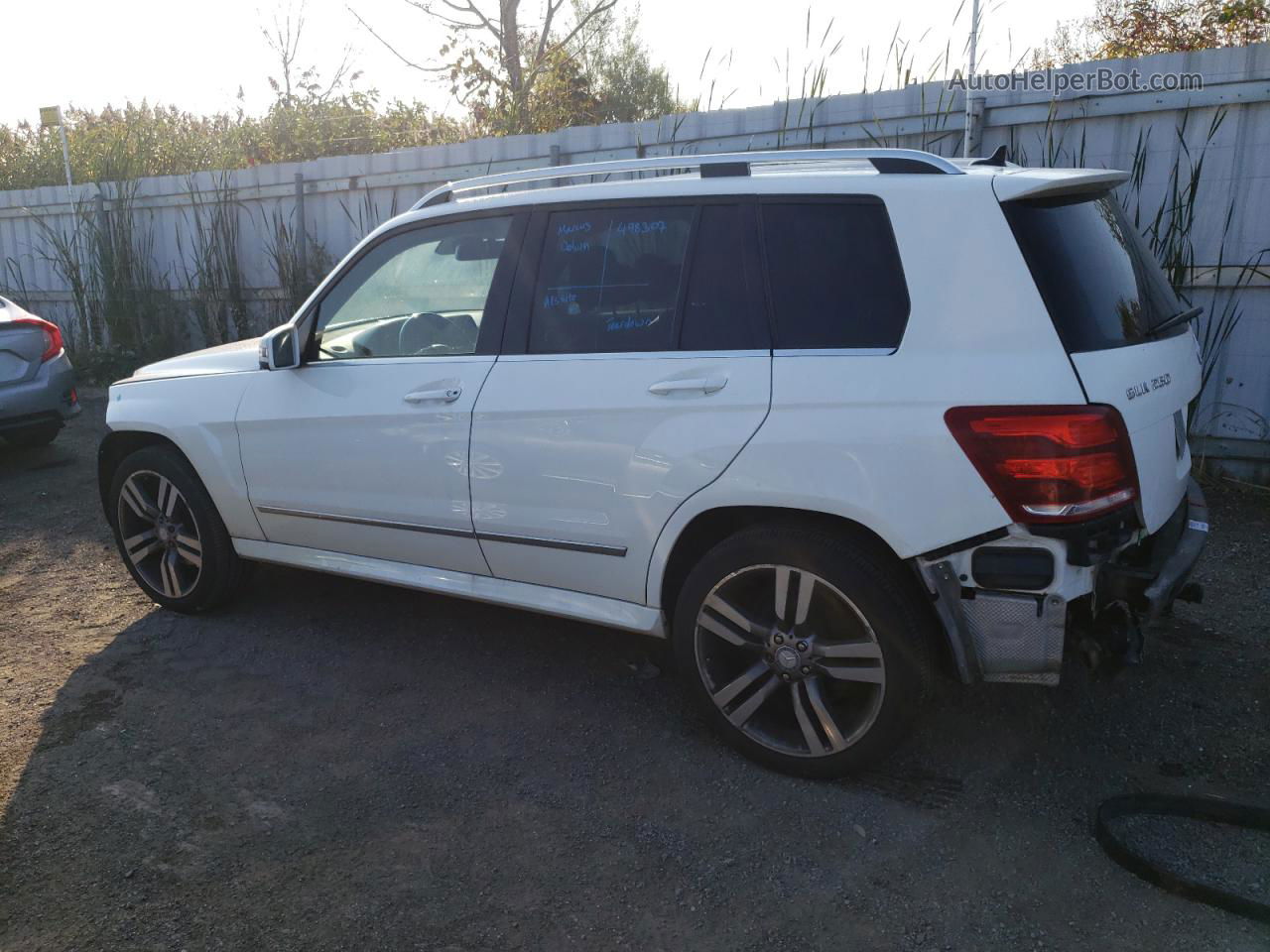 2013 Mercedes-benz Glk 250 Bluetec White vin: WDCGG0EB8DG119118