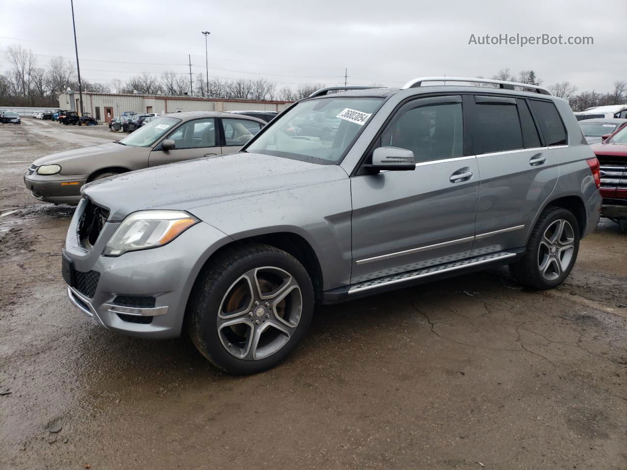 2013 Mercedes-benz Glk 250 Bluetec Silver vin: WDCGG0EB9DG096979