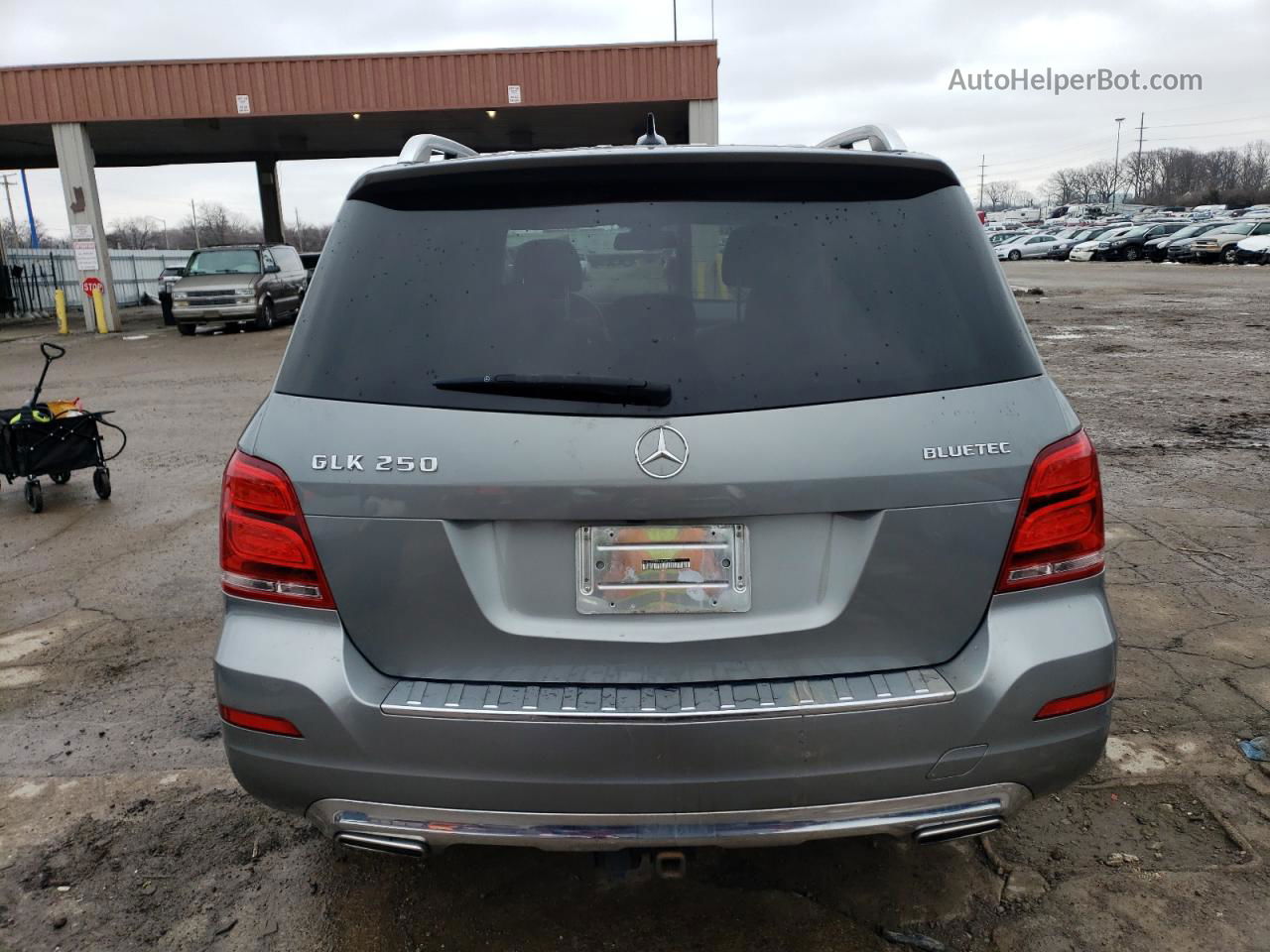 2013 Mercedes-benz Glk 250 Bluetec Silver vin: WDCGG0EB9DG096979