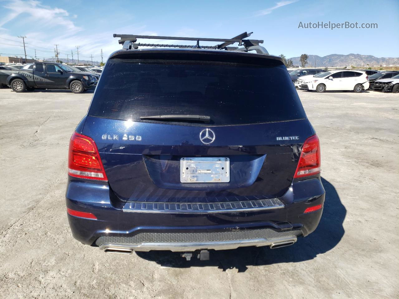 2013 Mercedes-benz Glk 250 Bluetec Blue vin: WDCGG0EBXDG100540