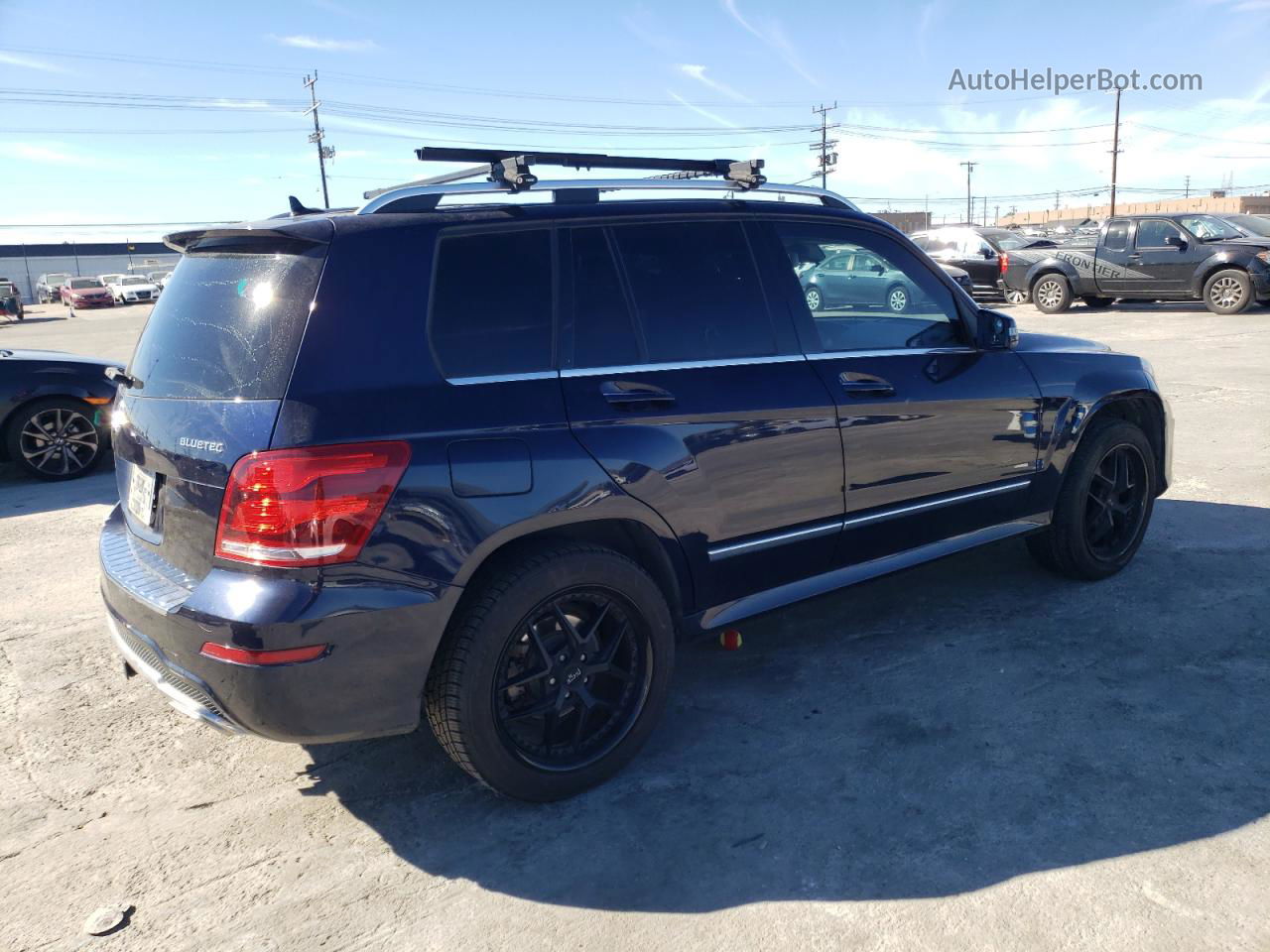 2013 Mercedes-benz Glk 250 Bluetec Blue vin: WDCGG0EBXDG100540