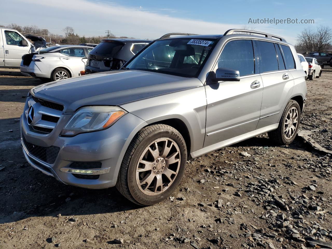 2013 Mercedes-benz Glk 350 Gray vin: WDCGG5HB1DF959451