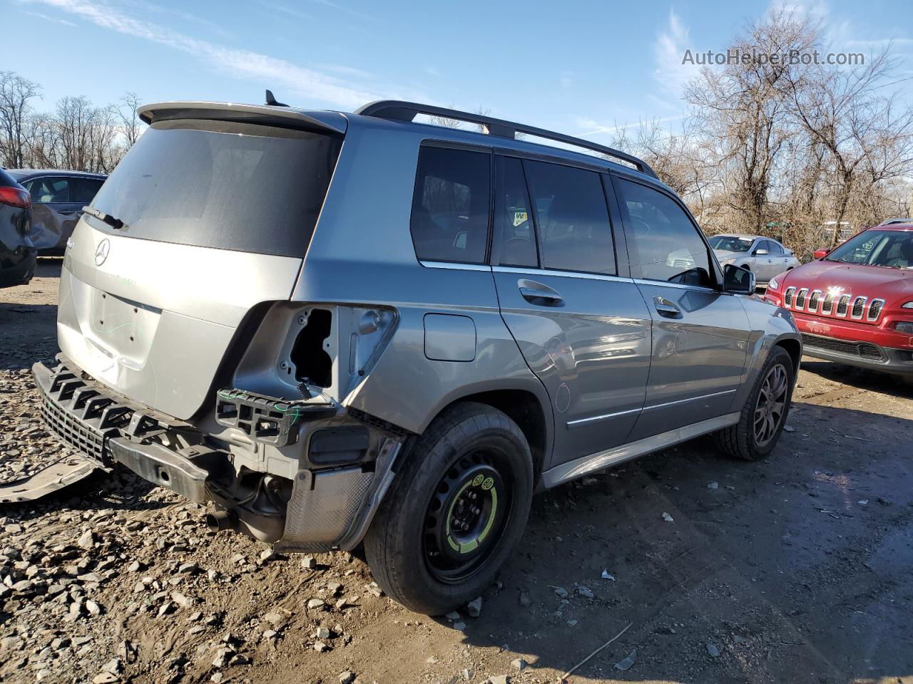 2013 Mercedes-benz Glk 350 Gray vin: WDCGG5HB1DF959451