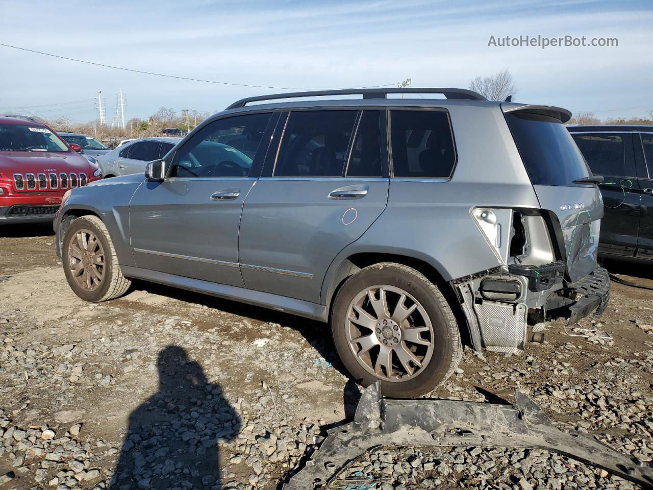 2013 Mercedes-benz Glk 350 Gray vin: WDCGG5HB1DF959451