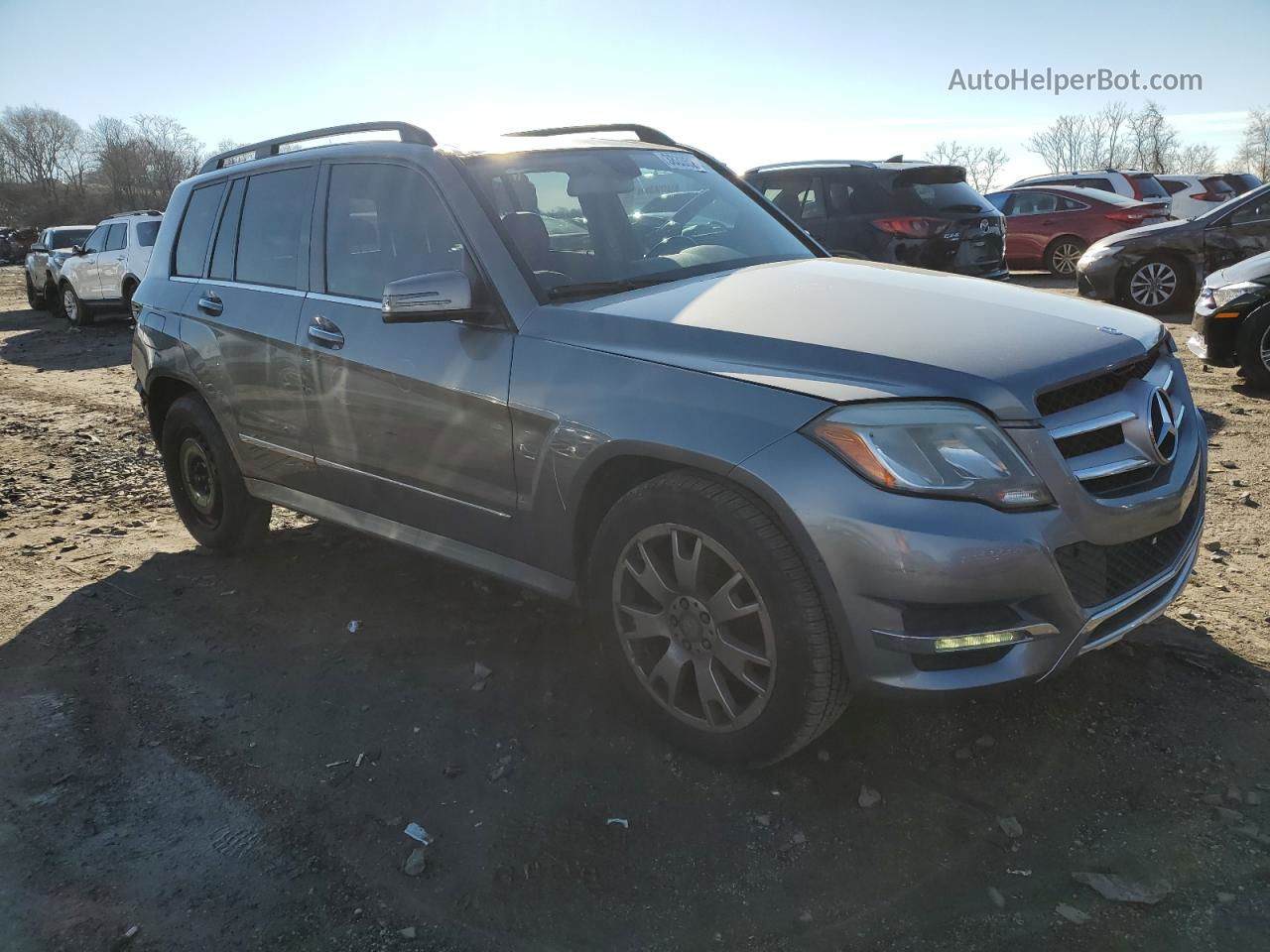 2013 Mercedes-benz Glk 350 Gray vin: WDCGG5HB1DF959451