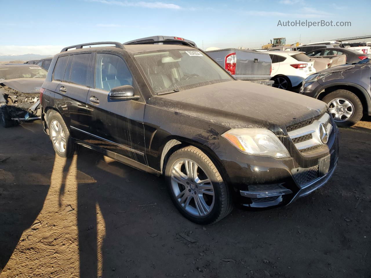 2013 Mercedes-benz Glk 350 Black vin: WDCGG5HB1DF959594