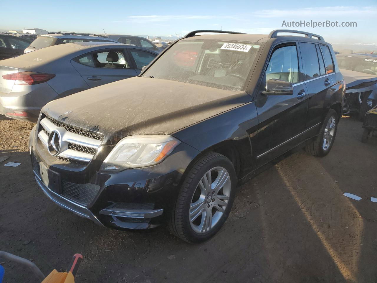 2013 Mercedes-benz Glk 350 Черный vin: WDCGG5HB1DF959594