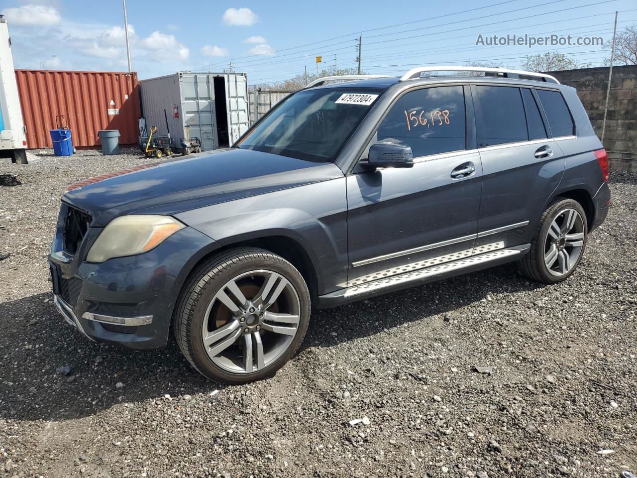 2013 Mercedes-benz Glk 350 Серый vin: WDCGG5HB1DF971101