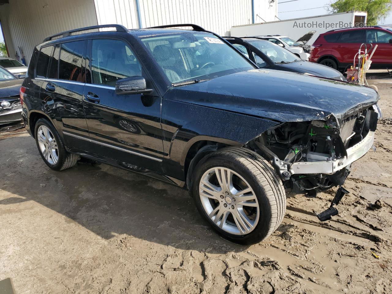 2013 Mercedes-benz Glk 350 Черный vin: WDCGG5HB1DG019273