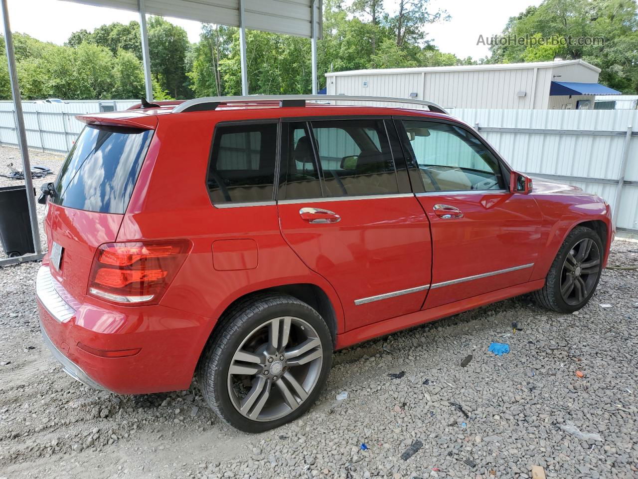 2013 Mercedes-benz Glk 350 Red vin: WDCGG5HB1DG107501