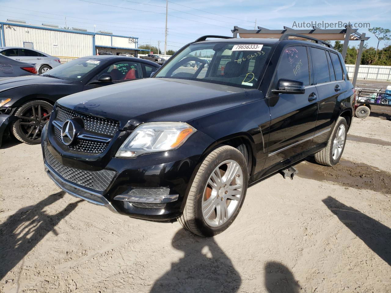 2013 Mercedes-benz Glk 350 Black vin: WDCGG5HB2DG006421