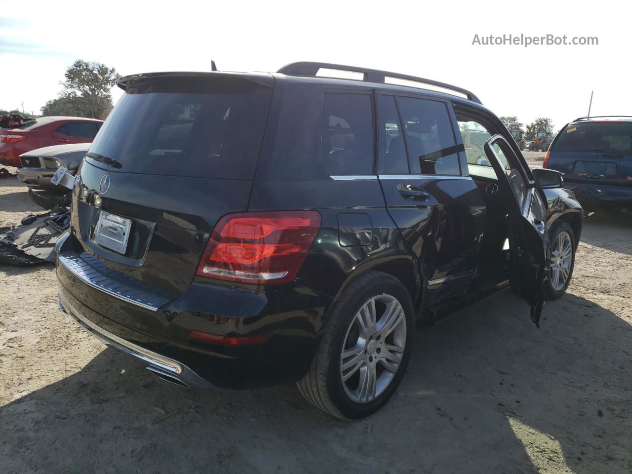 2013 Mercedes-benz Glk 350 Black vin: WDCGG5HB2DG006421