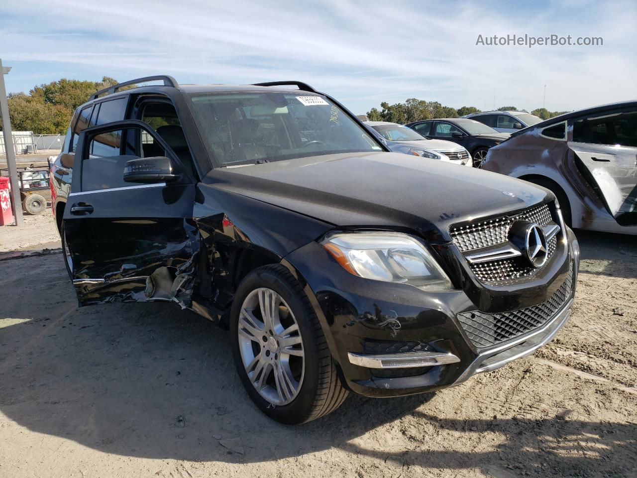 2013 Mercedes-benz Glk 350 Black vin: WDCGG5HB2DG006421