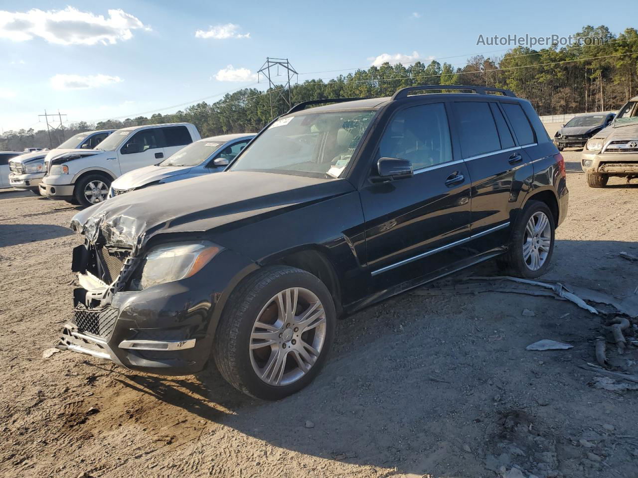 2013 Mercedes-benz Glk 350 Black vin: WDCGG5HB3DF947298