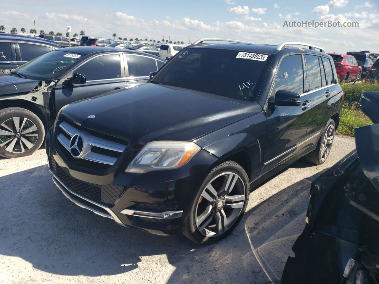 2013 Mercedes-benz Glk 350 Black vin: WDCGG5HB3DF993813