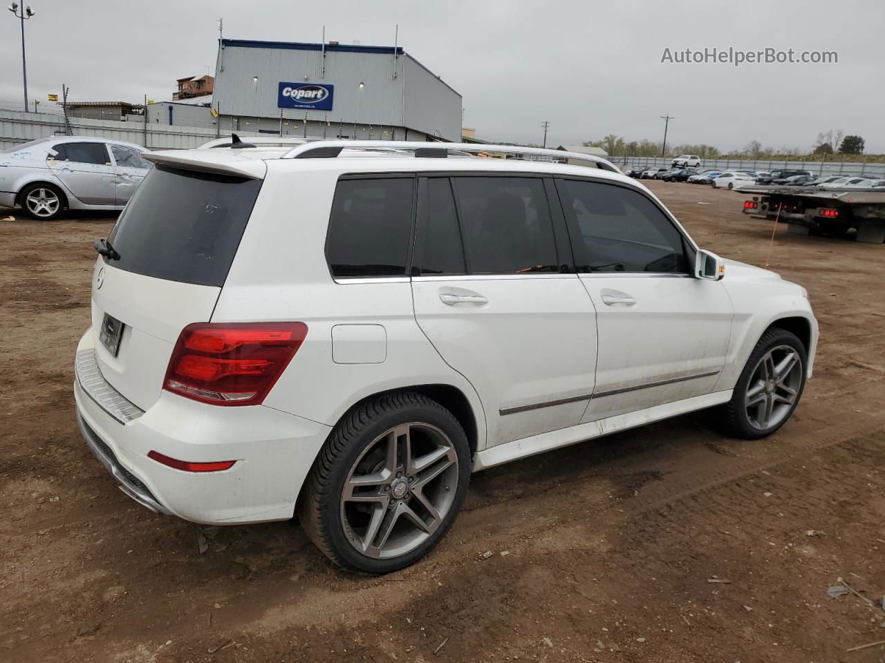 2013 Mercedes-benz Glk 350 White vin: WDCGG5HB3DF997327