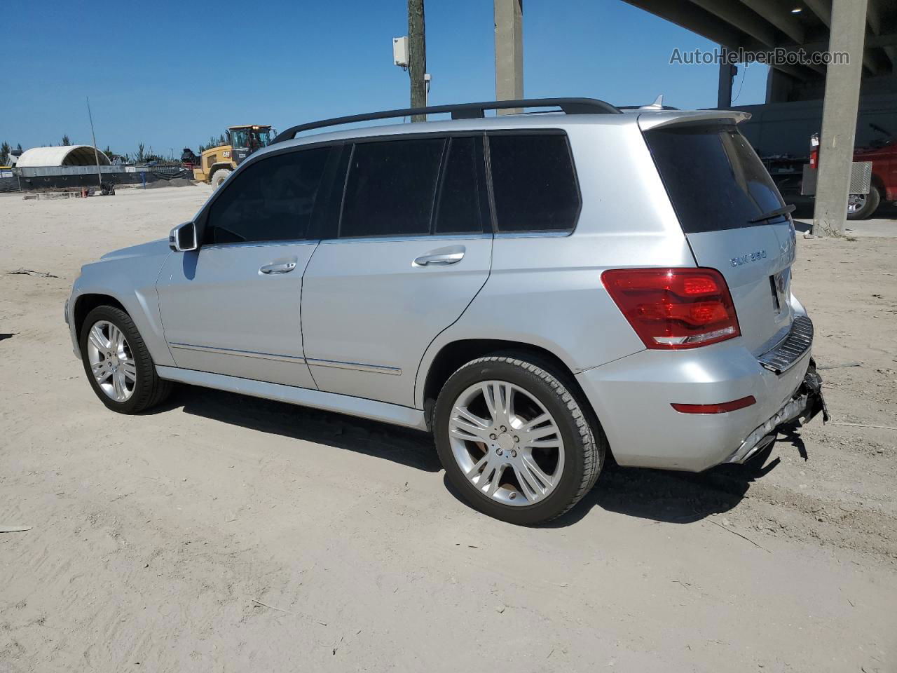 2013 Mercedes-benz Glk 350 Silver vin: WDCGG5HB3DG051058