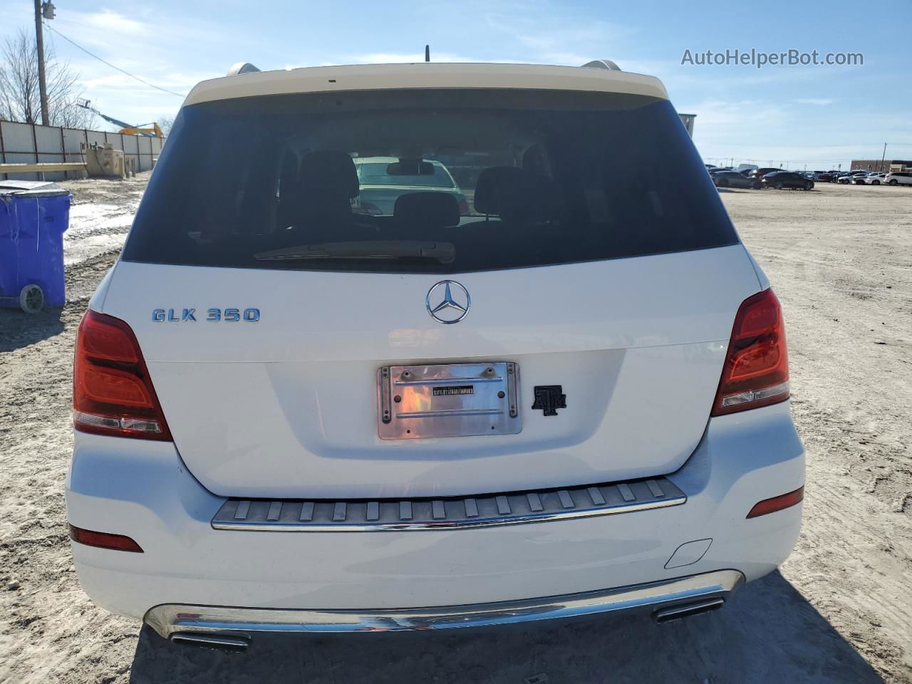 2013 Mercedes-benz Glk 350 White vin: WDCGG5HB3DG077188