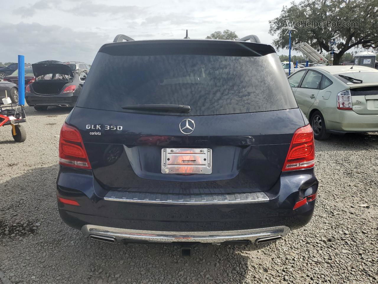 2013 Mercedes-benz Glk 350 Синий vin: WDCGG5HB3DG108813