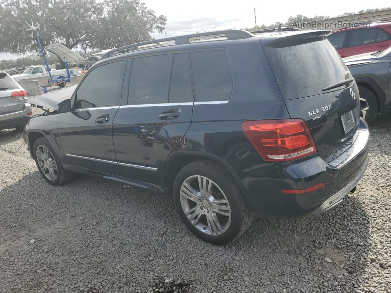 2013 Mercedes-benz Glk 350 Blue vin: WDCGG5HB3DG108813