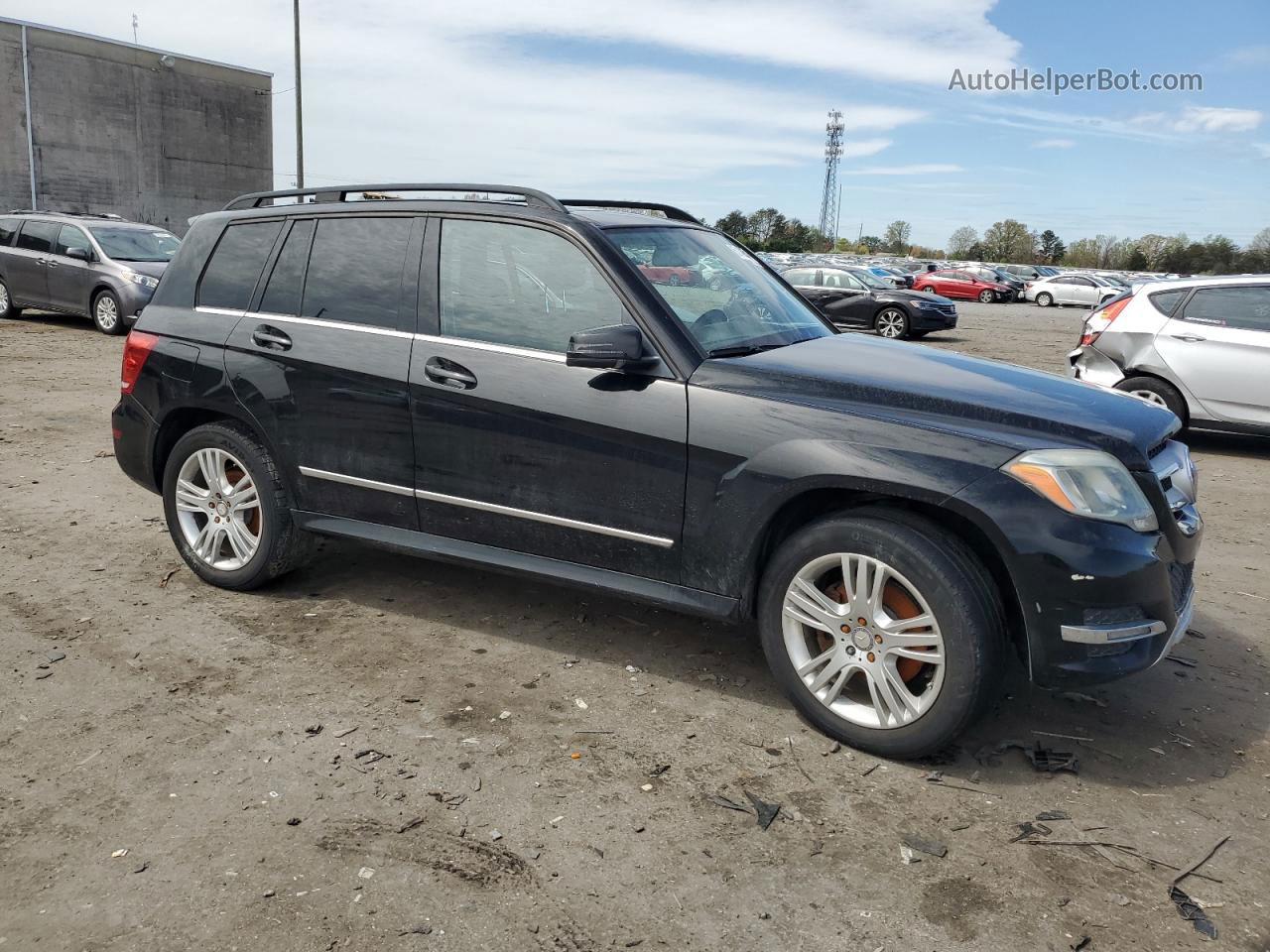 2013 Mercedes-benz Glk 350 Black vin: WDCGG5HB4DF962098