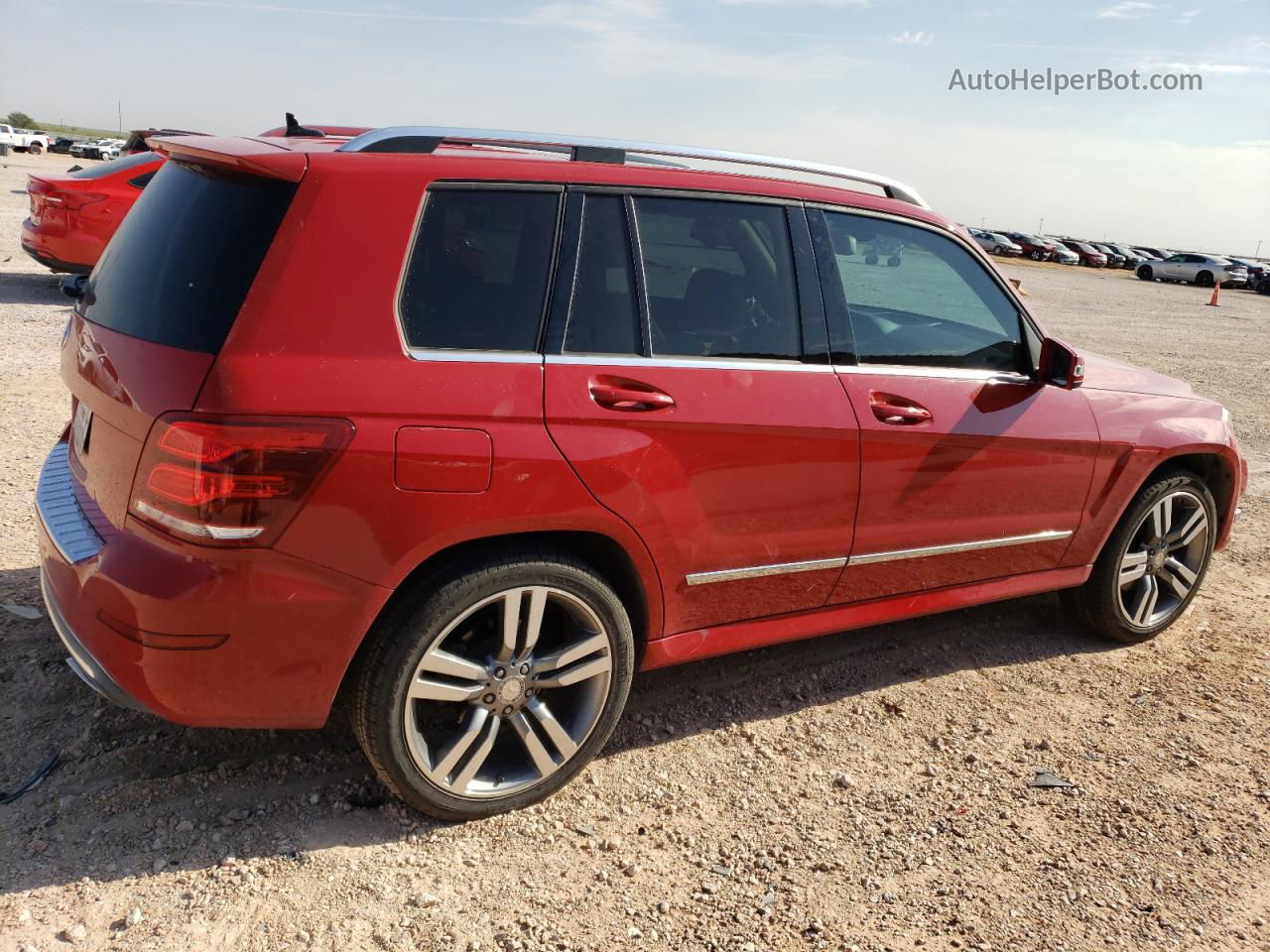 2013 Mercedes-benz Glk 350 Red vin: WDCGG5HB4DG036939