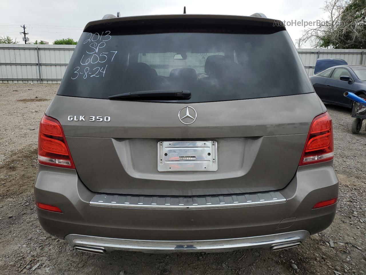 2013 Mercedes-benz Glk 350 Коричневый vin: WDCGG5HB4DG056057