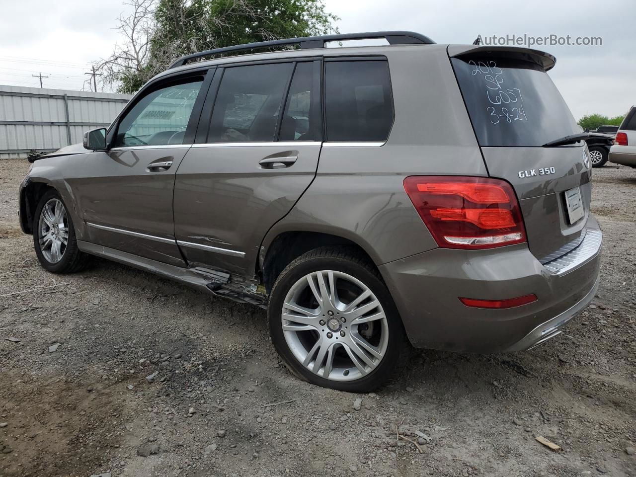 2013 Mercedes-benz Glk 350 Коричневый vin: WDCGG5HB4DG056057