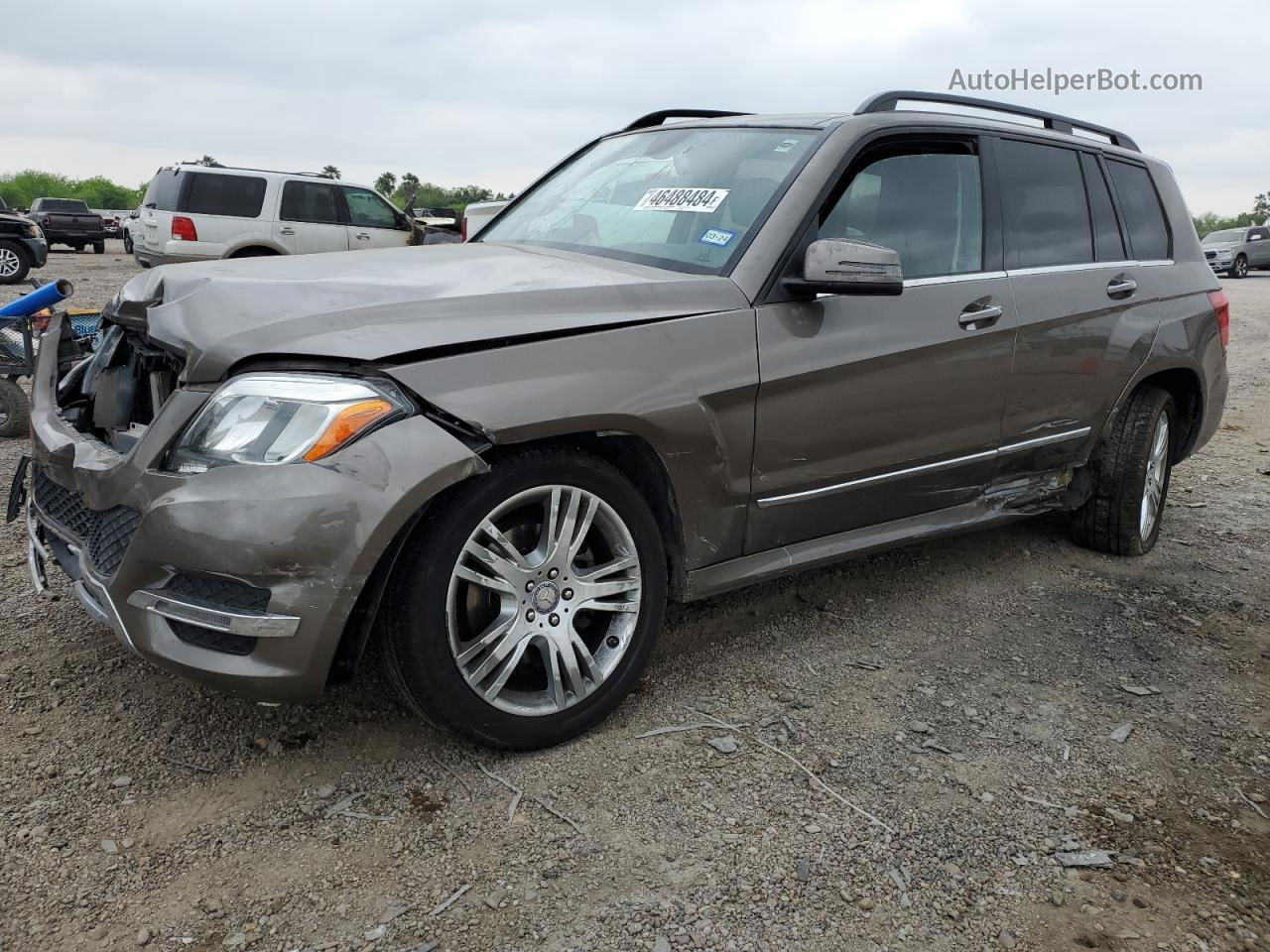 2013 Mercedes-benz Glk 350 Коричневый vin: WDCGG5HB4DG056057