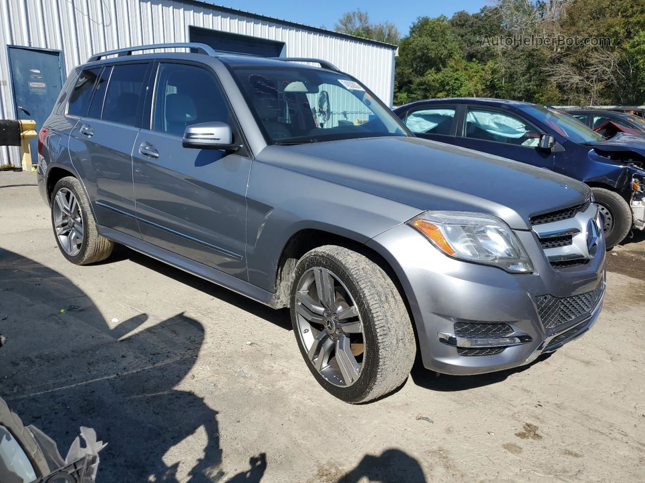 2013 Mercedes-benz Glk 350 Gray vin: WDCGG5HB4DG128830