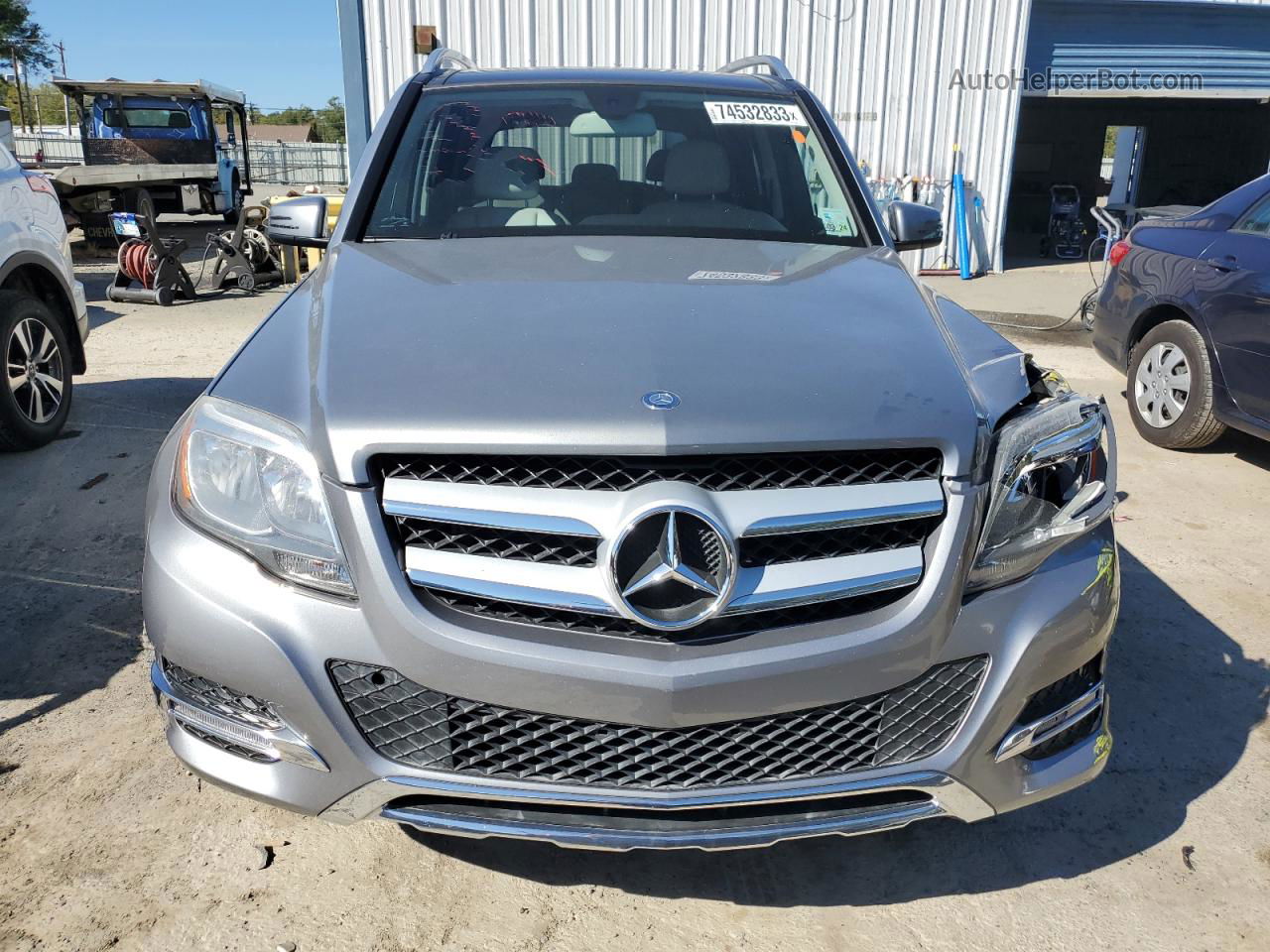 2013 Mercedes-benz Glk 350 Gray vin: WDCGG5HB4DG128830