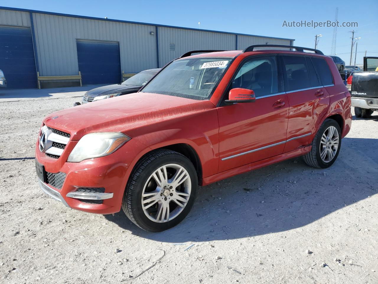 2013 Mercedes-benz Glk 350 Red vin: WDCGG5HB5DF964717