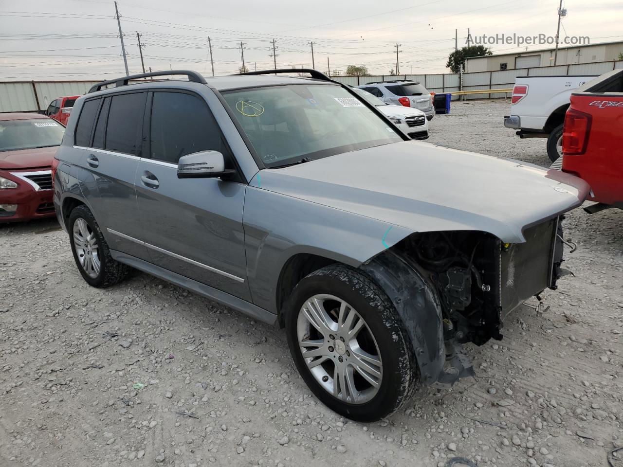 2013 Mercedes-benz Glk 350 Silver vin: WDCGG5HB5DG016487