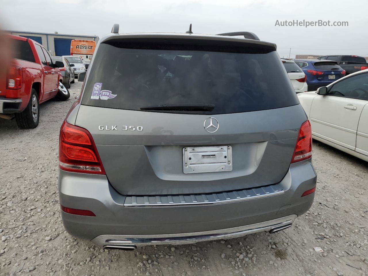 2013 Mercedes-benz Glk 350 Silver vin: WDCGG5HB5DG016487