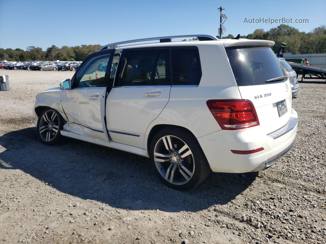 2013 Mercedes-benz Glk 350 Белый vin: WDCGG5HB5DG068928