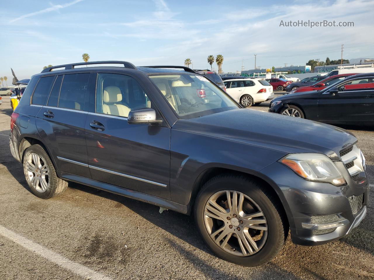 2013 Mercedes-benz Glk 350 Charcoal vin: WDCGG5HB6DF956352