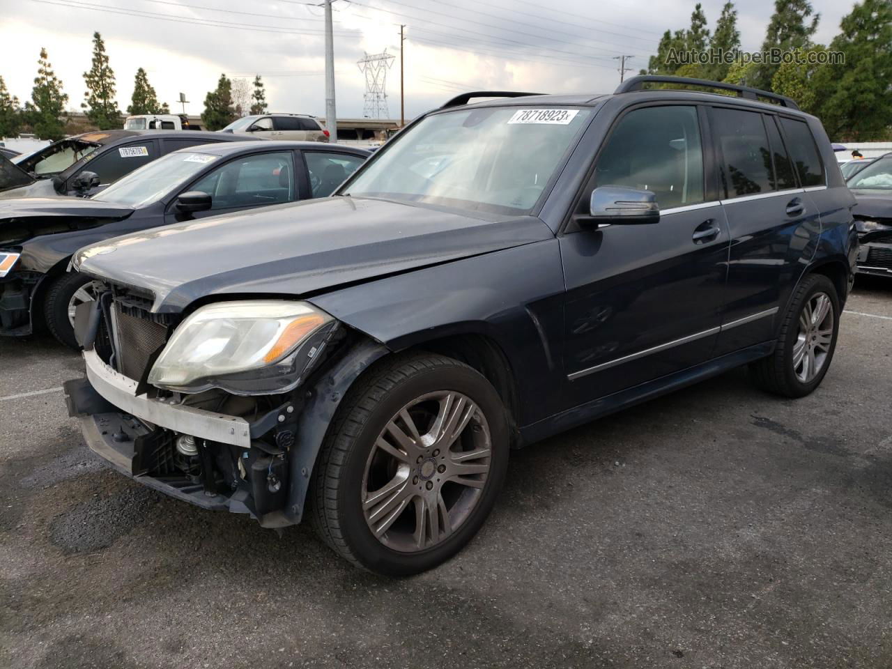 2013 Mercedes-benz Glk 350 Black vin: WDCGG5HB6DF961034