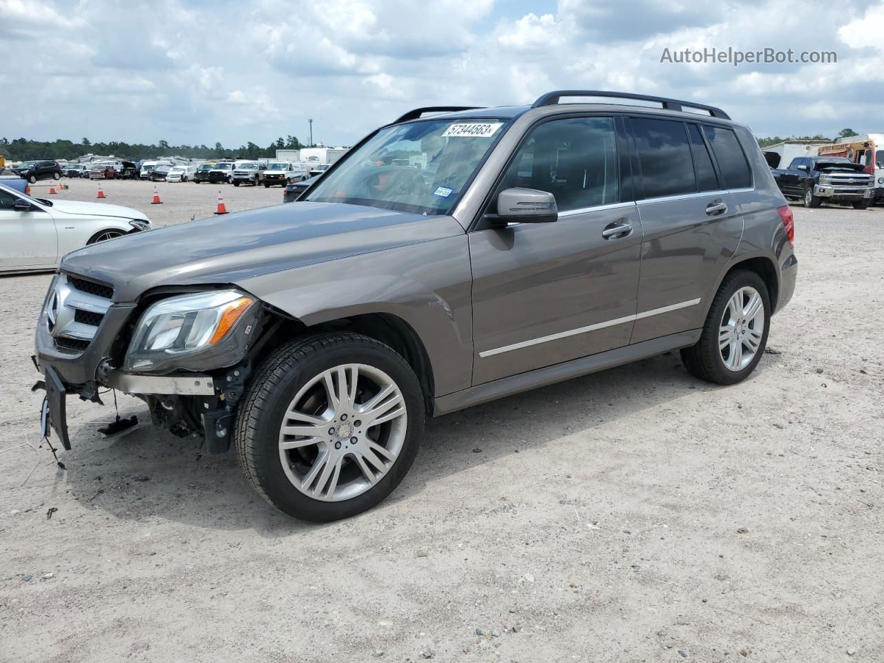 2013 Mercedes-benz Glk 350 Серый vin: WDCGG5HB6DG002677