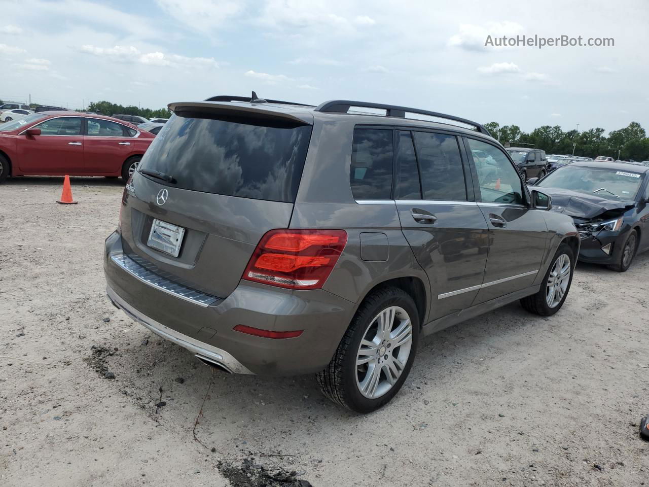 2013 Mercedes-benz Glk 350 Gray vin: WDCGG5HB6DG002677