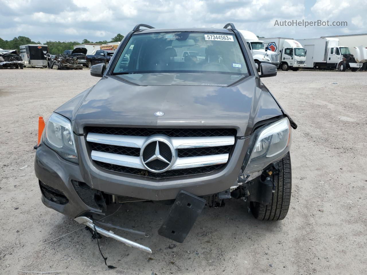 2013 Mercedes-benz Glk 350 Серый vin: WDCGG5HB6DG002677