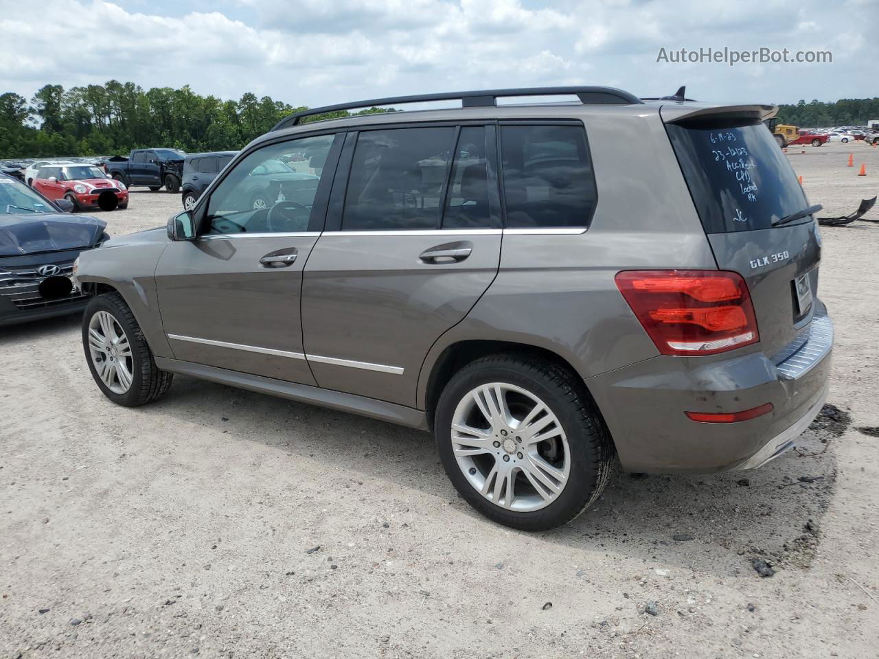 2013 Mercedes-benz Glk 350 Gray vin: WDCGG5HB6DG002677