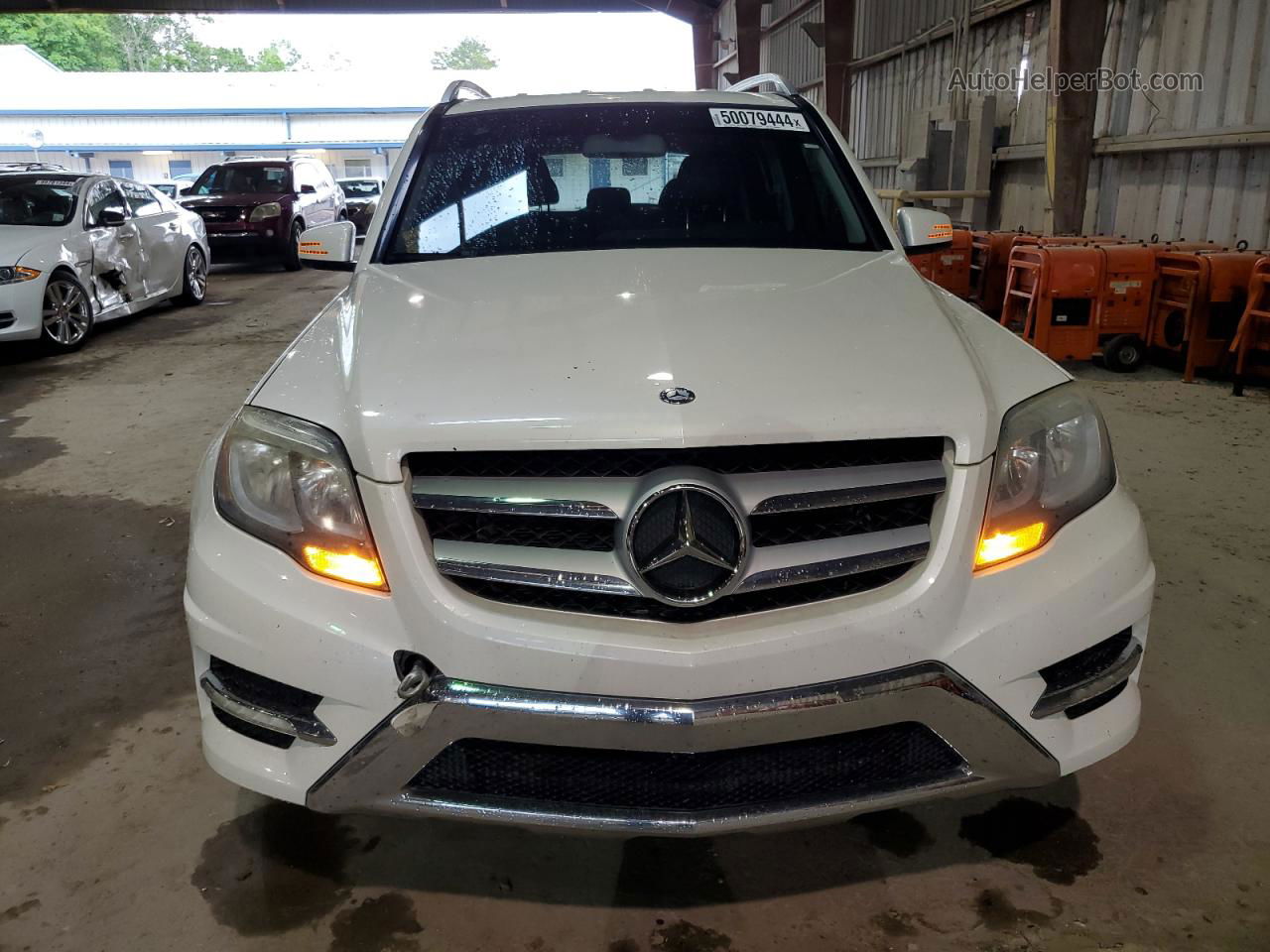 2013 Mercedes-benz Glk 350 White vin: WDCGG5HB6DG153406