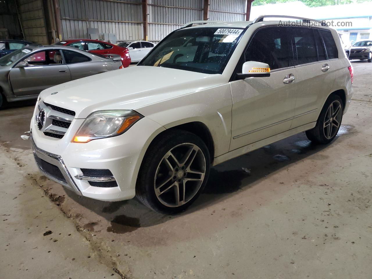 2013 Mercedes-benz Glk 350 White vin: WDCGG5HB6DG153406