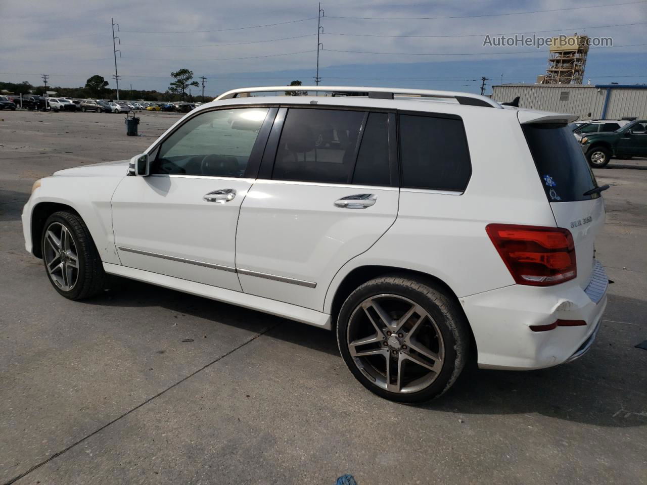 2013 Mercedes-benz Glk 350 White vin: WDCGG5HB7DF964895