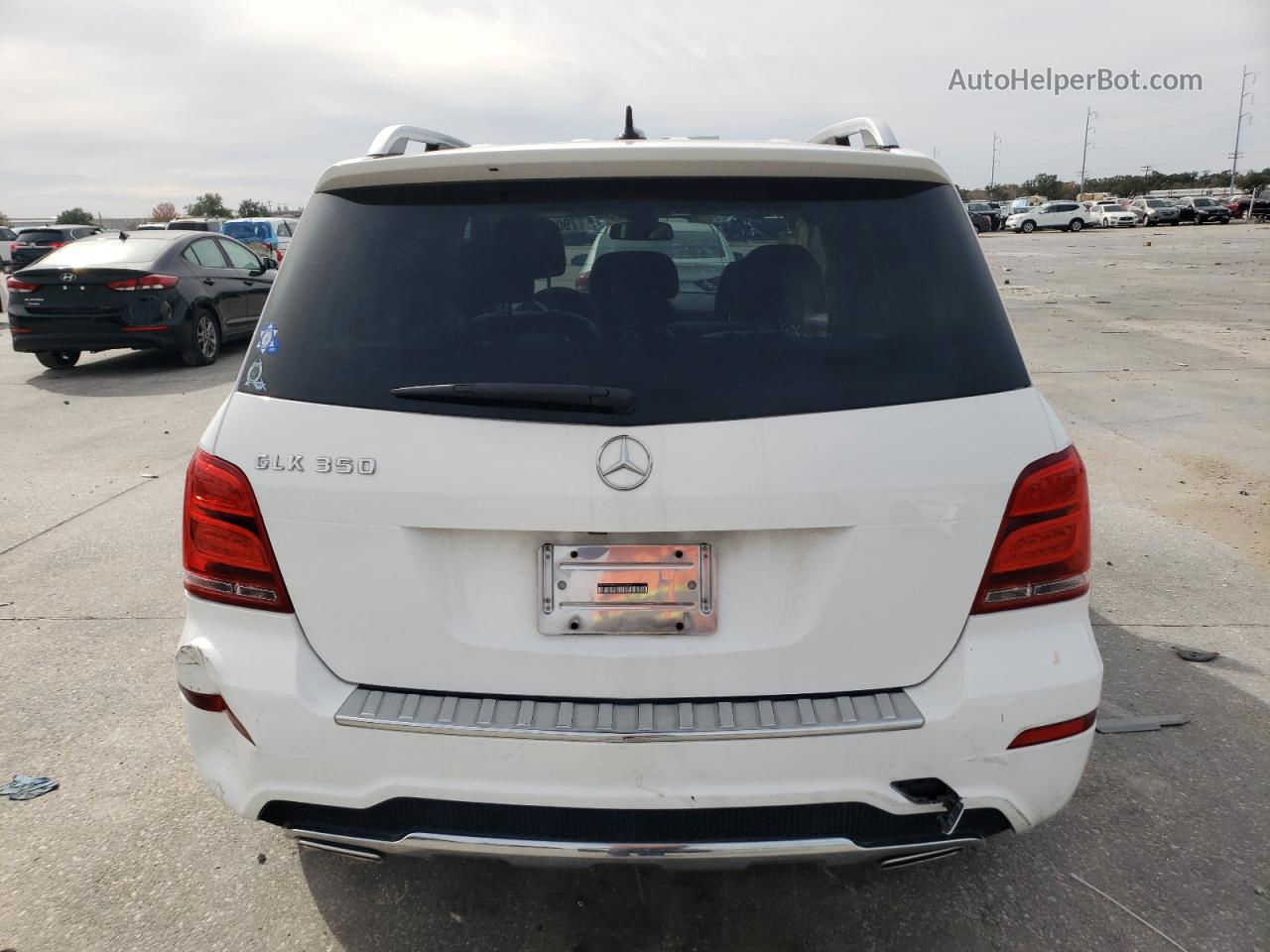 2013 Mercedes-benz Glk 350 White vin: WDCGG5HB7DF964895