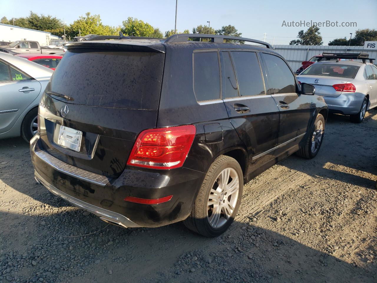 2013 Mercedes-benz Glk 350 Black vin: WDCGG5HB7DF992227