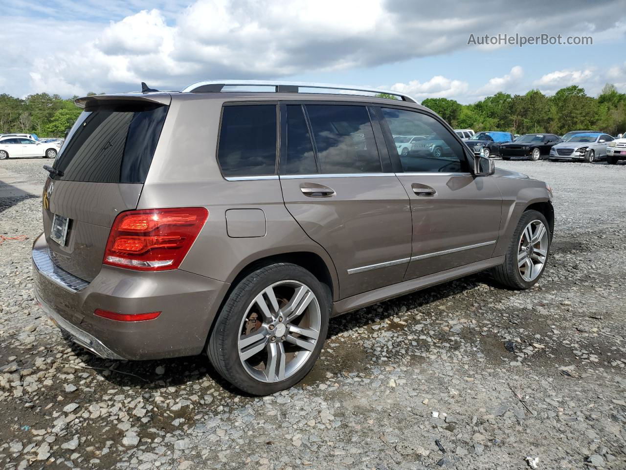 2013 Mercedes-benz Glk 350 Золотой vin: WDCGG5HB7DG012568